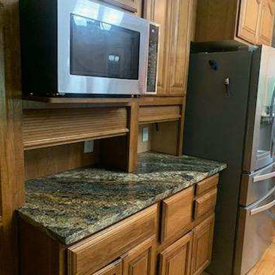 Kitchen Countertop in Desert Dream Granite